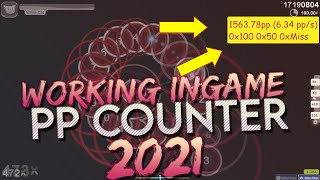 osu PP Counter Ingame Displayer Tutorial 2021 [upl. by Resee]