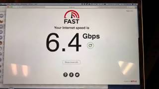 10 Gigabit Internet Speed Test [upl. by Iruam37]