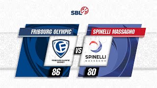 Fribourg Olympic vs Spinelli Massagno  Game Highlights [upl. by Shepley52]