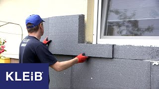 External Wall Insulation – Polystyrene system KLEIB [upl. by Kcirdorb]