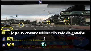 40 questions dexamen de code de la route 2021 Serie 7codedelaroutecg9nf Autoecole2025 [upl. by Tymon]