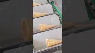 How Are Ice Cream Cones Made  GELGOOG Machine [upl. by Mirabelle]