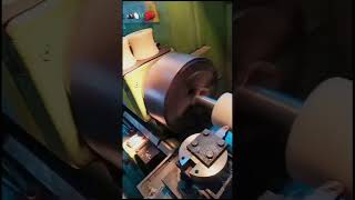 Kestamid malzemesinin universal tornada ovalleştirme işlemi cnc lathe milling torna freze [upl. by Naaman]