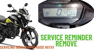 How to Remove Honda Sp125 Service Reminder Hondasp125 servicereminder serviceindicator Sp125bs6 [upl. by Aicia]