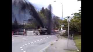 Oil Pipeline rupture in Burnaby BC [upl. by Ramsay]