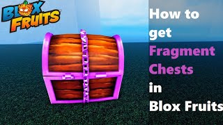 Find Fragment Chests Location in Blox Fruits roblox bloxfruits gameplay [upl. by Ylrebma]