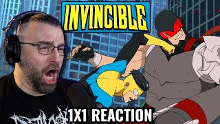 INVINCIBLE 1X1 REACTION Its about time [upl. by Dulce]