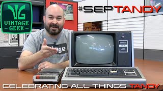 Having Fun with the TRS80 Model One  SepTandy [upl. by Torrell]