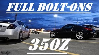 Nissan 350Z Full BoltOns 330HP [upl. by Schreck]