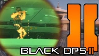 Black Ops 2 Sniper DSR50 Mira Térmica y Ballesta Gameplay en Hijacked [upl. by Oettam]