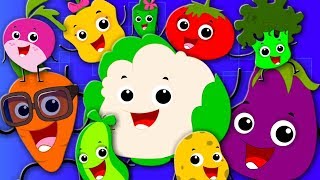 Ten Little Vegetables  Learn Vegetables  Nursery Rhymes And Kids Songs For Children kids tv [upl. by Machute429]