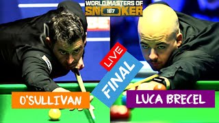 LIVE🎱  Ronnie OSullivan vs Luca Brecel  Riyadh World Masters Snooker 2024 Final  Snooker Live [upl. by Denn947]