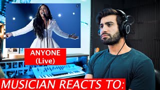 Musician Reacts To Demi Lovato  Anyone Grammy 2020 [upl. by Colwen]