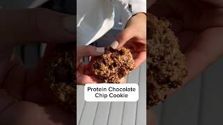 Air Fryer Protein Cookie 🍪  5Ingredient Healthy Treat [upl. by Sirrom]