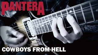 Pantera  Dimebag Darrell  Cowboys From Hell  by Gaku [upl. by Ecirtnuahs]