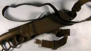 United Cutlery Shoulder Holster Trench Knife [upl. by Hadihahs]