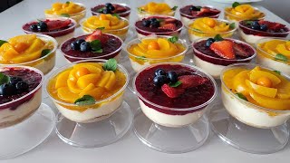 CÓMO HACER CHEESECAKE SIN HORNO PARA VENDER  IDEA PARA NEGOCIO  ES RENTABLE [upl. by Omolhs159]