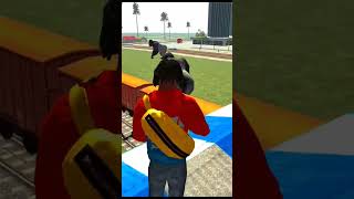 Gorilla fight with Franklin 😡😡 IndaiN Bike Driving 3D shortslikeviral [upl. by Sedecrem508]