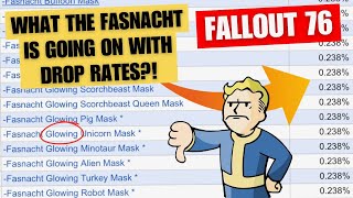 Fasnacht Drop Rates Explained 2024  Fallout 76 [upl. by Yrallam]