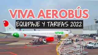 Viva Aerobús en 2022 equipaje permitido tarifas y check in [upl. by Einahpets]