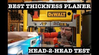 Best Benchtop Thickness Planer  HeadtoHead [upl. by Hurley441]