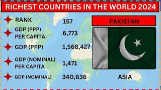 Top 10 Richest Countries in the World Ranked by Wealth 2024 [upl. by Lindly318]