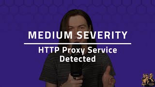 HTTP Proxy Service Detected [upl. by Jun12]