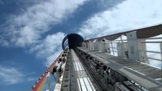 California Screamin Roller Coaster Front Seat POV Disneyland Disney California Adventure 1080p HD [upl. by Alejo146]