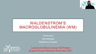 Waldenstroms Macroglobulinemia Webinar [upl. by Clementius204]