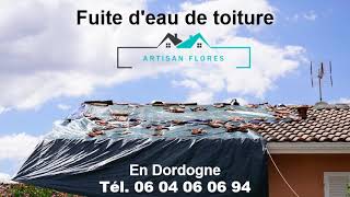 Recherche fuite d’eau de toiture à Périgueux [upl. by Nnylrac]