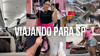 VLOG VIAJANDO PARA SÃO PAULO  mala aeroporto e organização [upl. by Flyn]