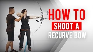 How to shoot a recurve bow  Archery 360 [upl. by Odilia]