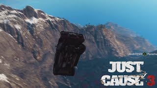 JUST CAUSE 3 UNE ERREUR ET CEST LA MORT  ASCENCION DU VOLCAN EN 4X4 [upl. by Domela]