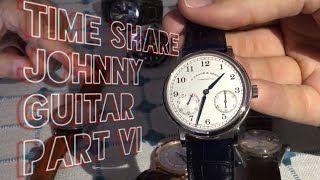 Time Share Johnny Guitar Part VI Lange 1815 UpDown Patek 5296 Vacheron Patrimony [upl. by Airalav517]