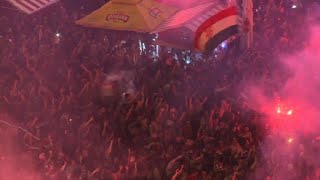 World Cup Croatia fans celebrate reaching final for first time [upl. by Amesari]