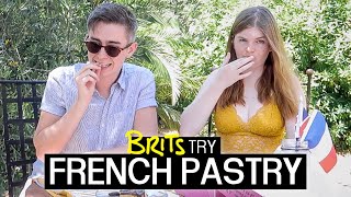 BRITS try quotTRADITIONALquot FRENCH PASTRY [upl. by Nwahsor]