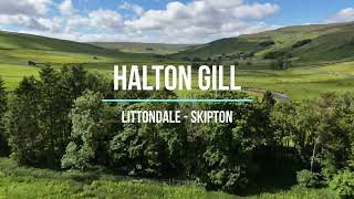 Yorkshires Beautiful Hidden Valley Halton Gill Littondale Buttercups Drone Flight 2024 [upl. by Sobmalarah951]