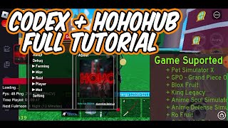 CODEX X HOHOHUB SCRIPT FULL TUTORIAL [upl. by Fleisig]