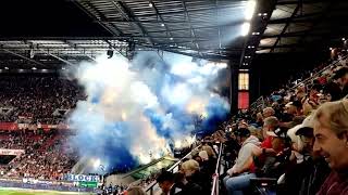 Magdeburg Ultras pyroshow away in Köln 14092924 [upl. by Undis]