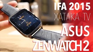 Asus ZenWatch 2 toma de contacto  IFA 2015 [upl. by Amlet]