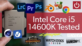 Core i514600K Review Tested VS 13600K 7700X amp More [upl. by Willow339]