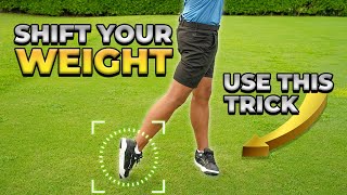 Weight Shift Made REALLY Easy  Simple Drill [upl. by Aiciruam]