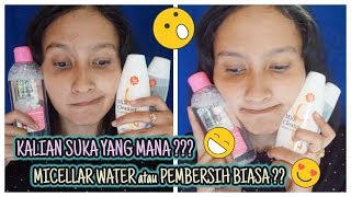 Micellar Cleansing Water Vs Milk Cleansing Kalian Termasuk Suka Yang Mana    By Angky Ayoeni [upl. by Gualtiero599]