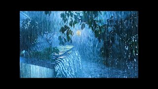 Maximum Relaxation to Sleep Soundly with Heavy Rain amp Massive Thunder on Tin Roof at Rainstorm Night [upl. by Lalage]