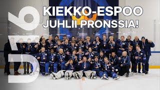 Maalikooste KiekkoEspoo juhlii U16 SMsarjan pronssia [upl. by Demahom612]