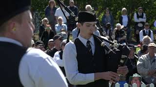 2024 New Zealand Pipe Band Championships  Manawatu MSR [upl. by Akapol]