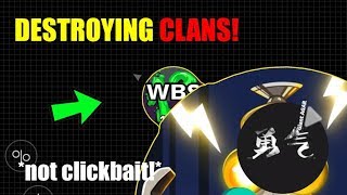 DESTROYING CLANS in AGARIO MOBILE NOX DARK SIKE CLAN  CRAZY MACRO PRESPLITS in AGARIO [upl. by Buehler]