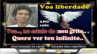 Jessé  Voa liberdade  karaoke [upl. by Adnilav]