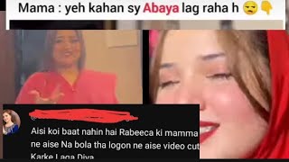 Rabeeca abaya vlog Mai abaya ka mazakreplay to hate comments [upl. by Dranel225]