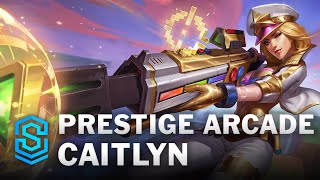 Prestige Arcade Caitlyn 2021 ASU Skin Spotlight  League of Legends [upl. by Colene535]